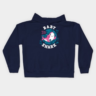 Baby Shark Girl Kids Hoodie